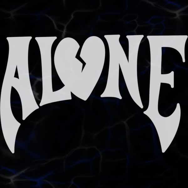 STICKER ”ALONE”