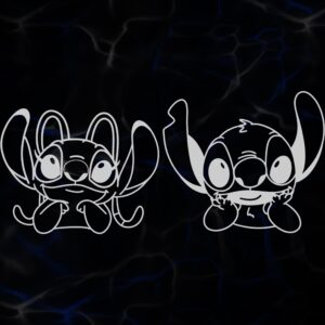 STICKER ”ANGEL&STITCH”