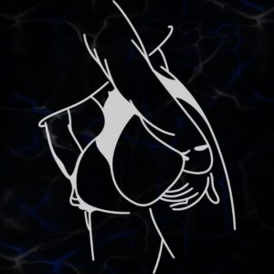 STICKER ”ASS”