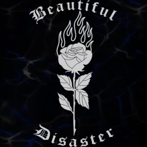 STICKER ”BEAUTIFUL DISASTER”
