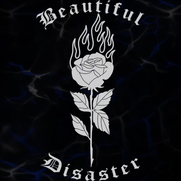 STICKER ”BEAUTIFUL DISASTER”