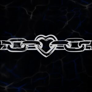 STICKER ”CHAINED LOVE”