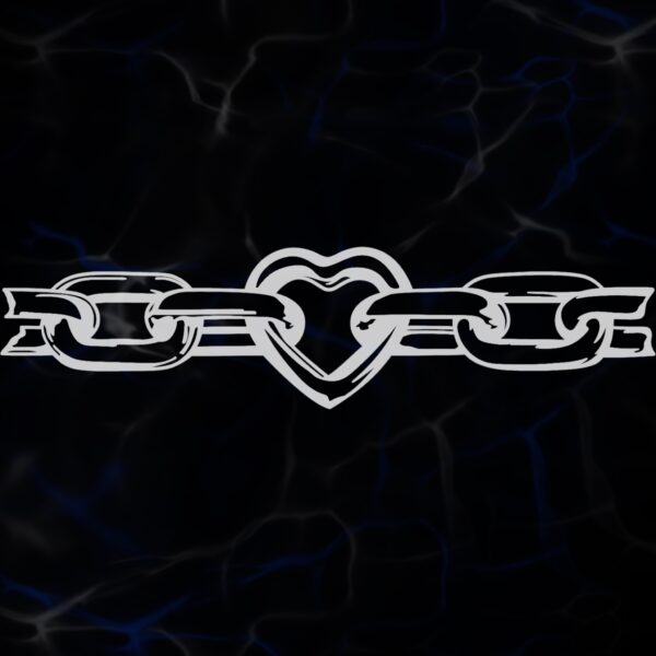 STICKER ”CHAINED LOVE”