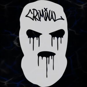 STICKER ”CRIMINAL”