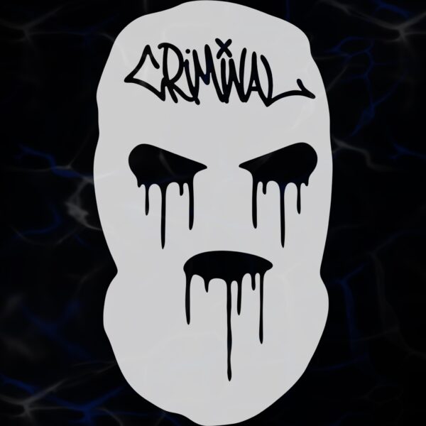 STICKER ”CRIMINAL”