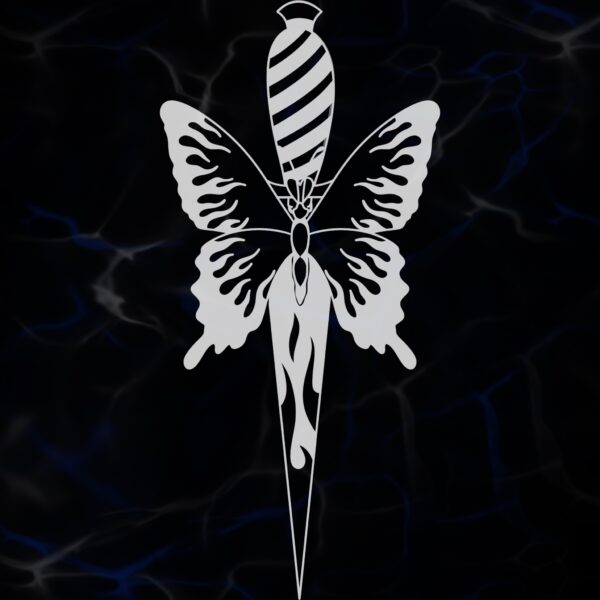 STICKER ”DEADLY BUTTERFLY”