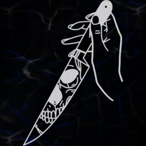 STICKER ”DEATH IS WATCHING”