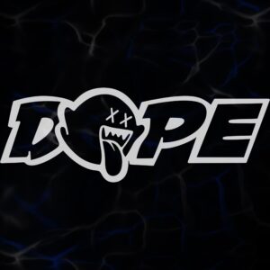 STICKER ”DOPE”