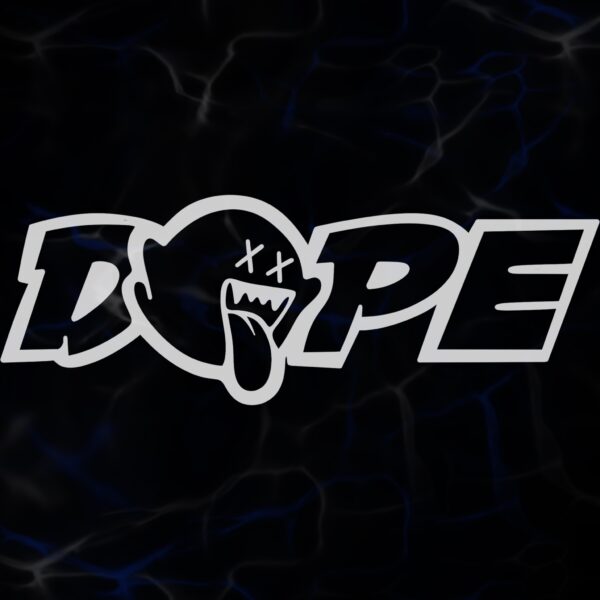 STICKER ”DOPE”