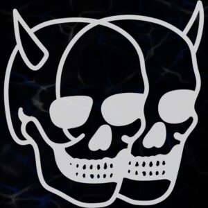 STICKER ”DOUBLE TROUBLE”