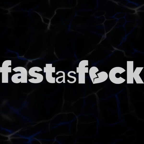 STICKER ”FAST AF”