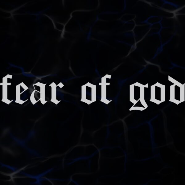 STICKER ”FEAR OF GOD”