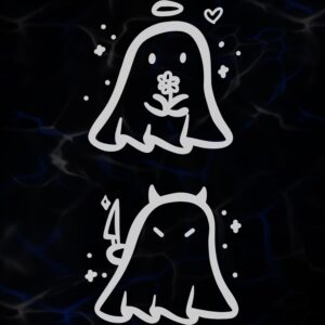 STICKER ”GHOST COUPLE”