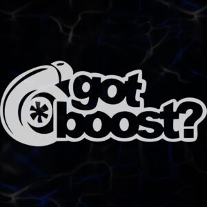 STICKER ”GOT BOOST”