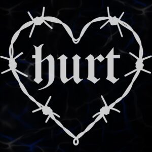 STICKER ”HURT”