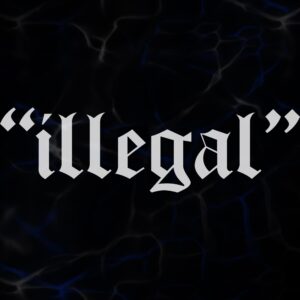 STICKER ”ILLEGAL”