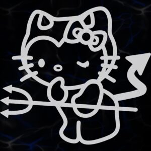 STICKER ”DEVIL HELLO KITTY”