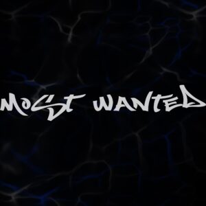 STICKER ”MOST WANTED”