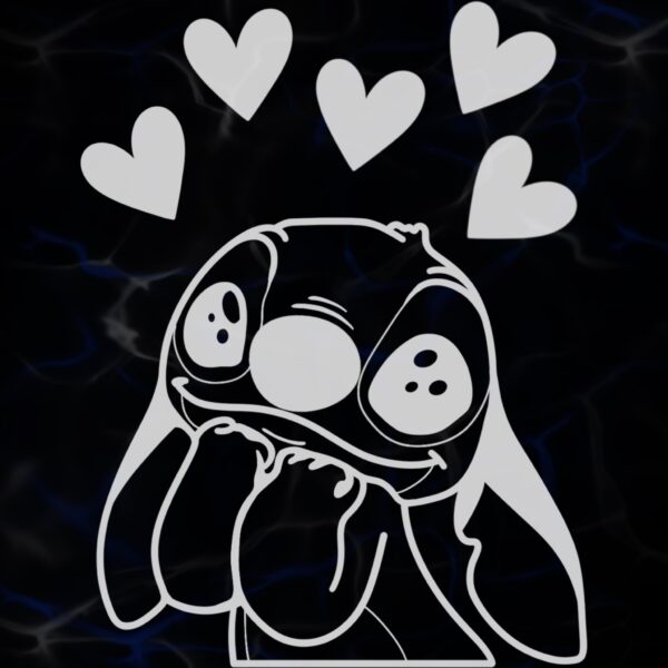 STICKER ”STITCH IN LOVE”