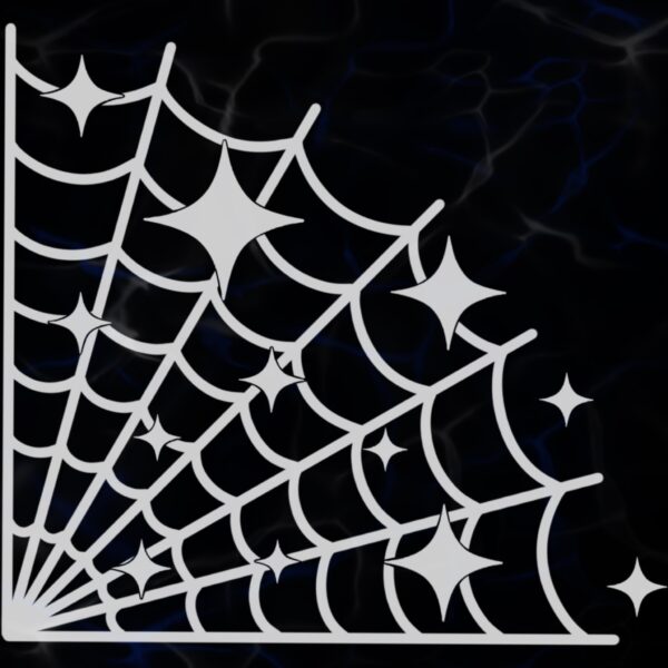 STICKER ”SPARKLY WEB”