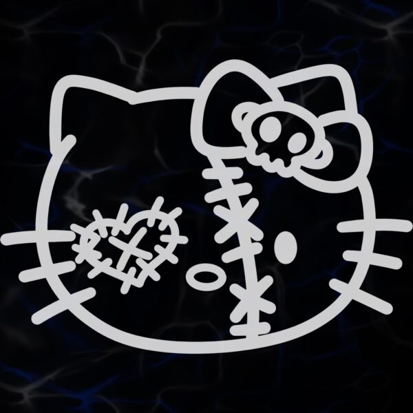 STICKER ”ZOMBIE HELLO KITTY”