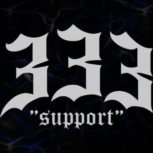 STICKER ”333”