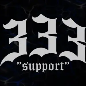 STICKER ”333”