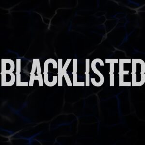 STICKER ”BLACKLISTED”