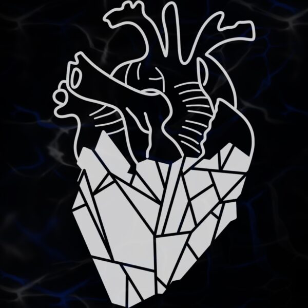 STICKER ”COLD HEARTED”