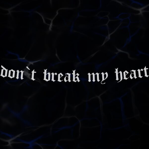 STICKER ”DON`T BREAK MY HEART”