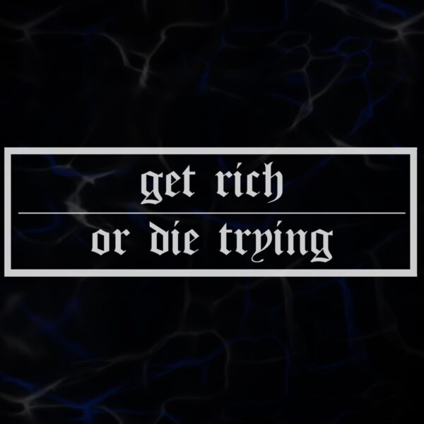 SLAP STICKER GET RICH