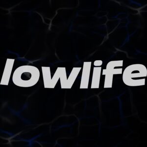 STICKER ”LOWLIFE”