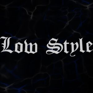 STICKER ”LOW STYLE”