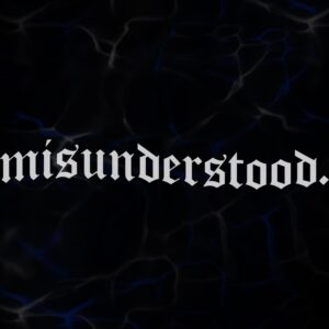 STICKER ”MISUNDERSTOOD”
