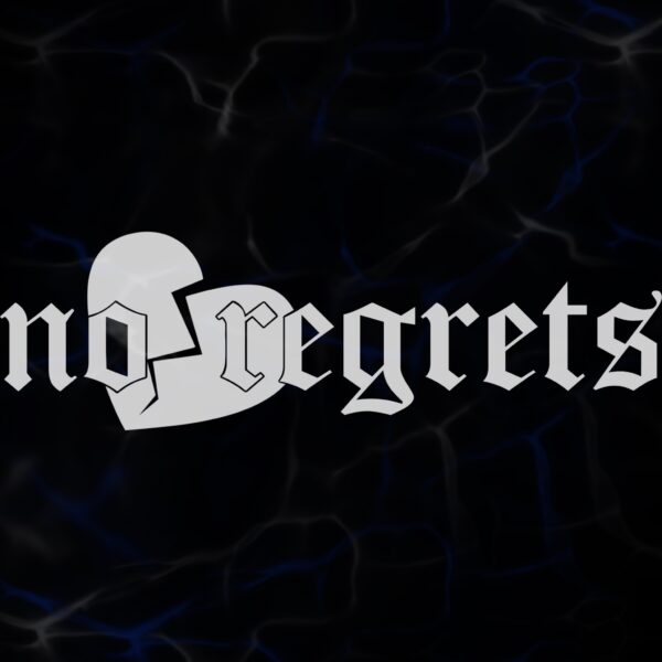 STICKER ”NO REGRETS”
