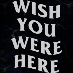 STICKER ”WISH YOU WERE HERE”