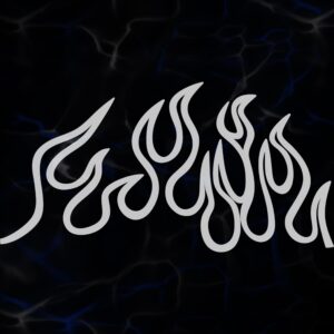 STICKER ”FLAMES V2”