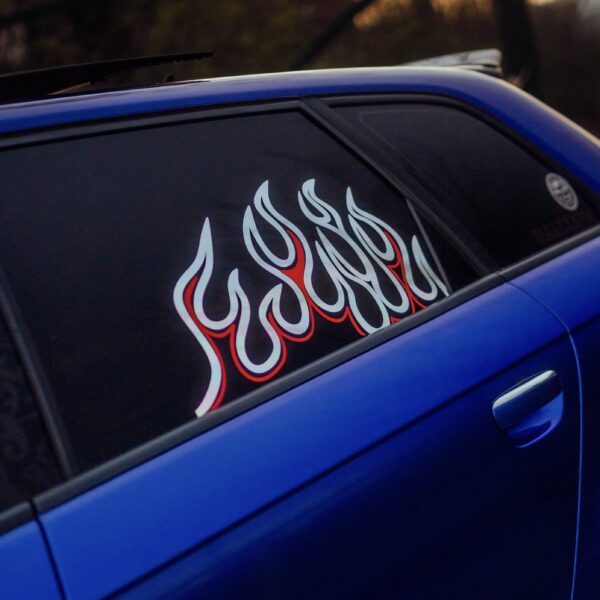 STICKER ”DOUBLE FLAME” - imagine 2
