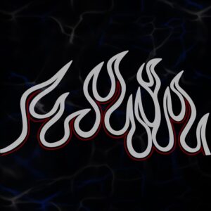 STICKER ”DOUBLE FLAME”