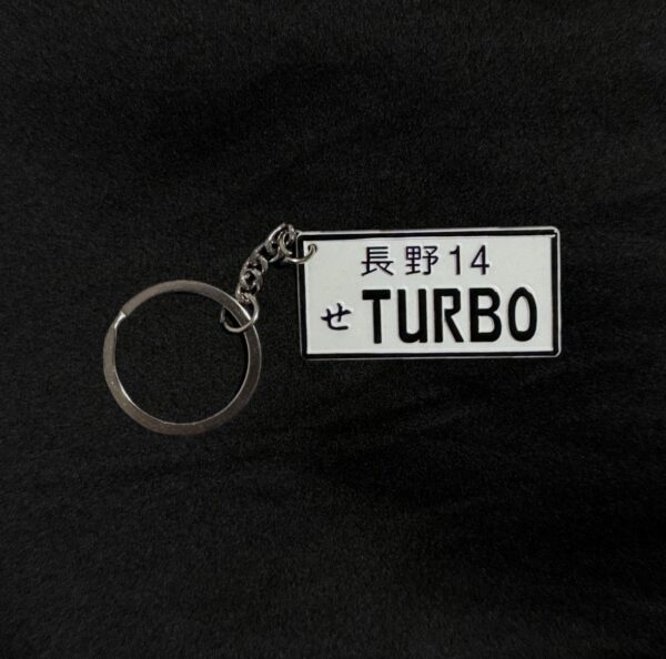 BRELOC LICENSE PLATE ”TURBO”