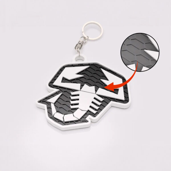 Breloc auto printat 3D Abarth