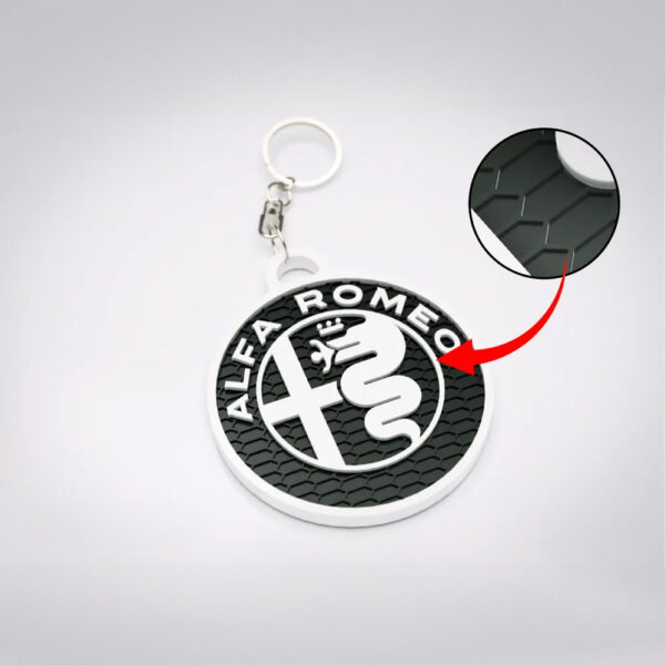 Breloc auto printat 3D Alfa Romeo