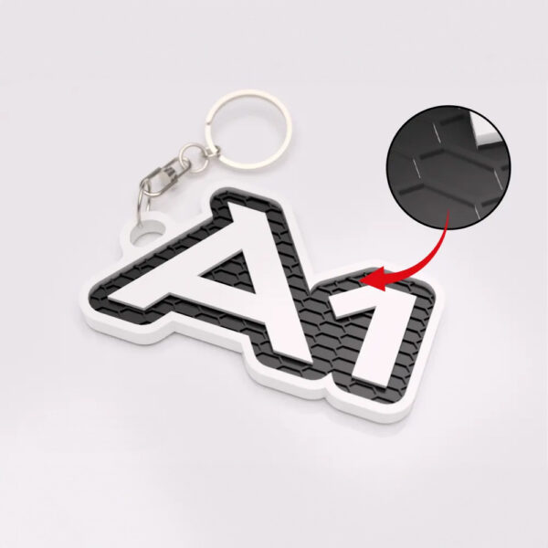 Breloc auto printat 3D Audi A1