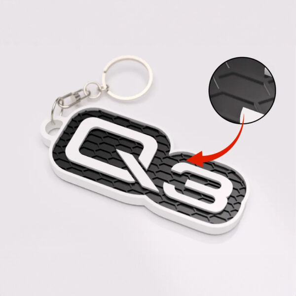 Breloc auto printat 3D Audi Q3