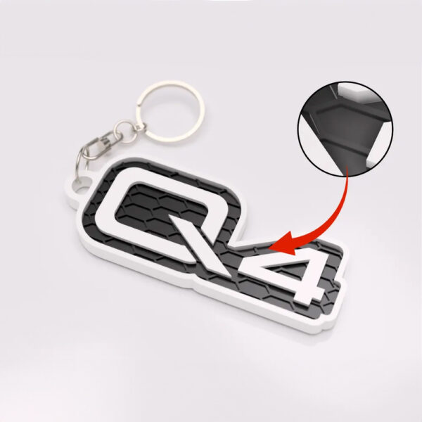 Breloc auto printat 3D Audi Q4