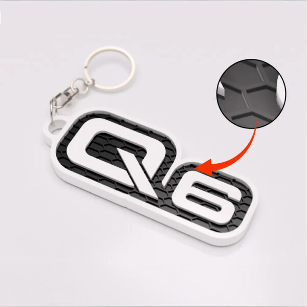 Breloc auto printat 3D Audi Q6