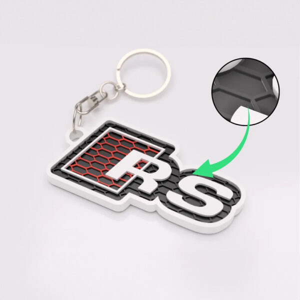 Breloc auto printat 3D Audi RS