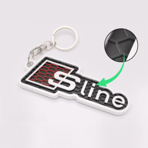 Breloc auto printat 3D Audi S-line