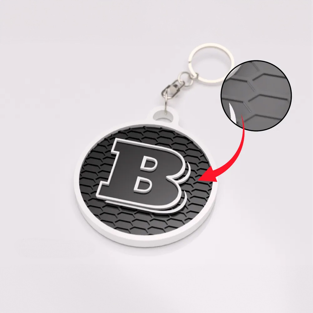 Breloc auto printat 3D Brabus