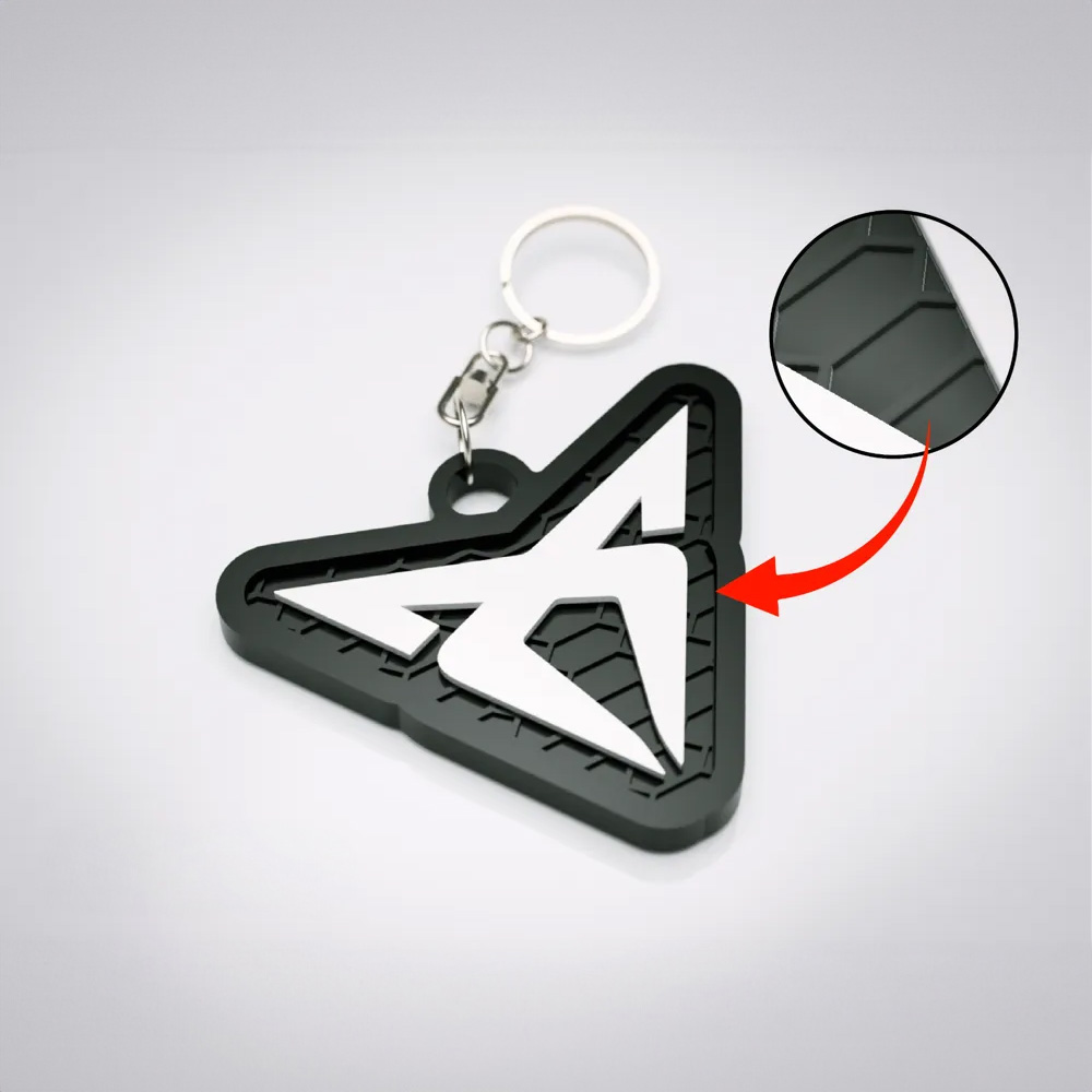 Breloc auto printat 3D Cupra